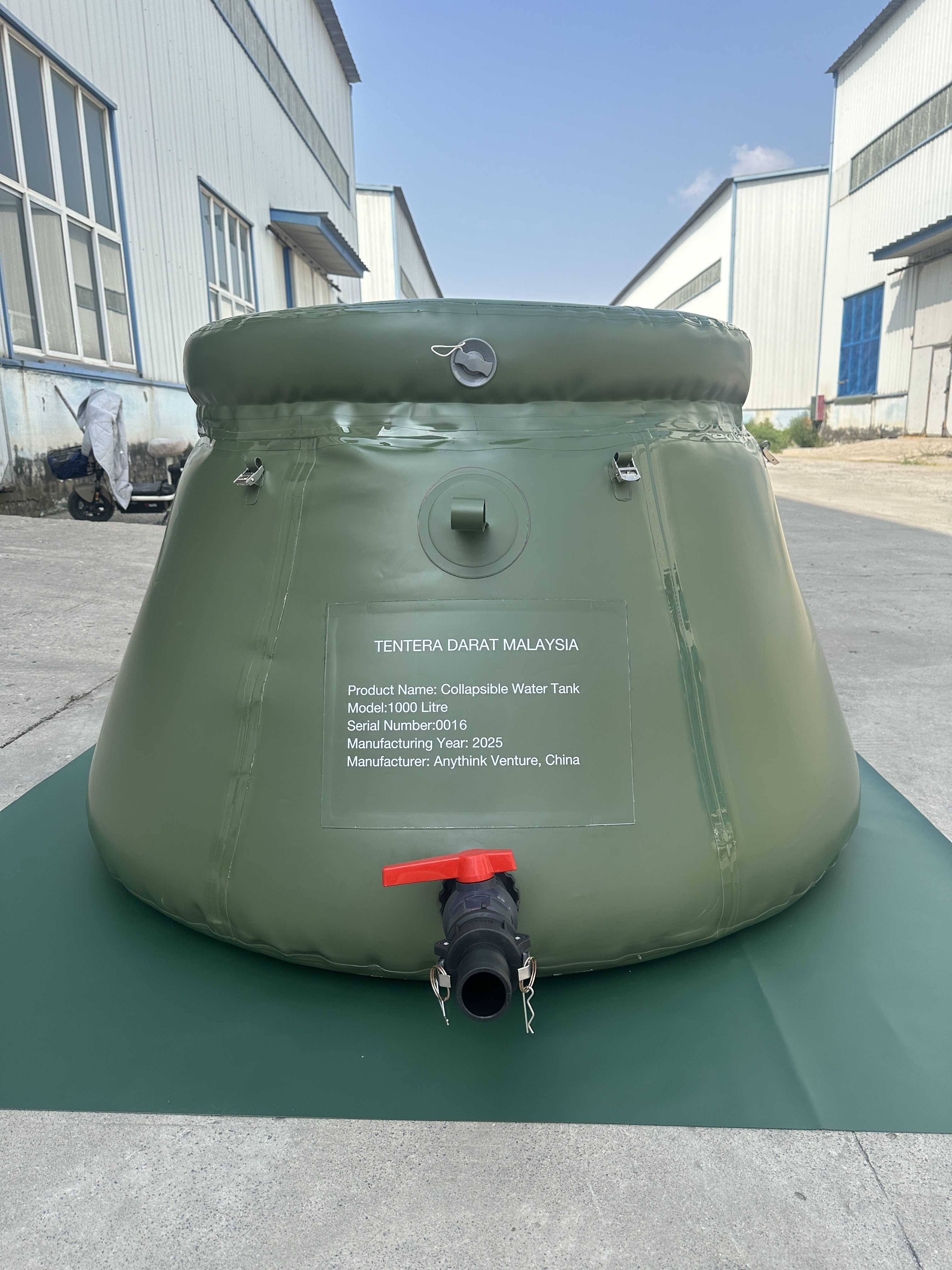Latest company case about What is the Fastest Way to Deploy Potable Water Storage During Peru's El Niño Floods?