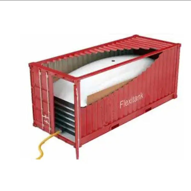 Gib Loading Containers Ship Flexitank Container Top Loading / Bottom Discharging