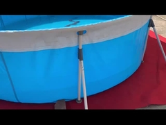 آسان برای کار گالوانیزه لوله استخر ماهی برای اقتصادی زیست دوستانه پرورش ماهی