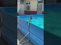 بچه ها و بزرگسالان استخر شنا آسان برای نصب با تعمیر پیچ