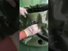 مقاومت در برابر آتش B1 B2 M2 خلیج راه حمل و نقل دریایی مخزن آب انعطاف پذیر با ویژگی آسان تمیز کردن